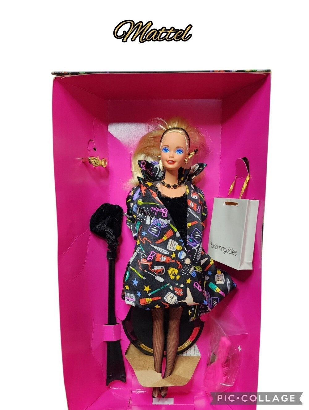 BARBIE doll Savvy Shopper Design by Nicole Miller limited edition Bloomingdales